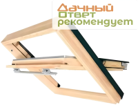 Деревянное мансардное окно AHRD